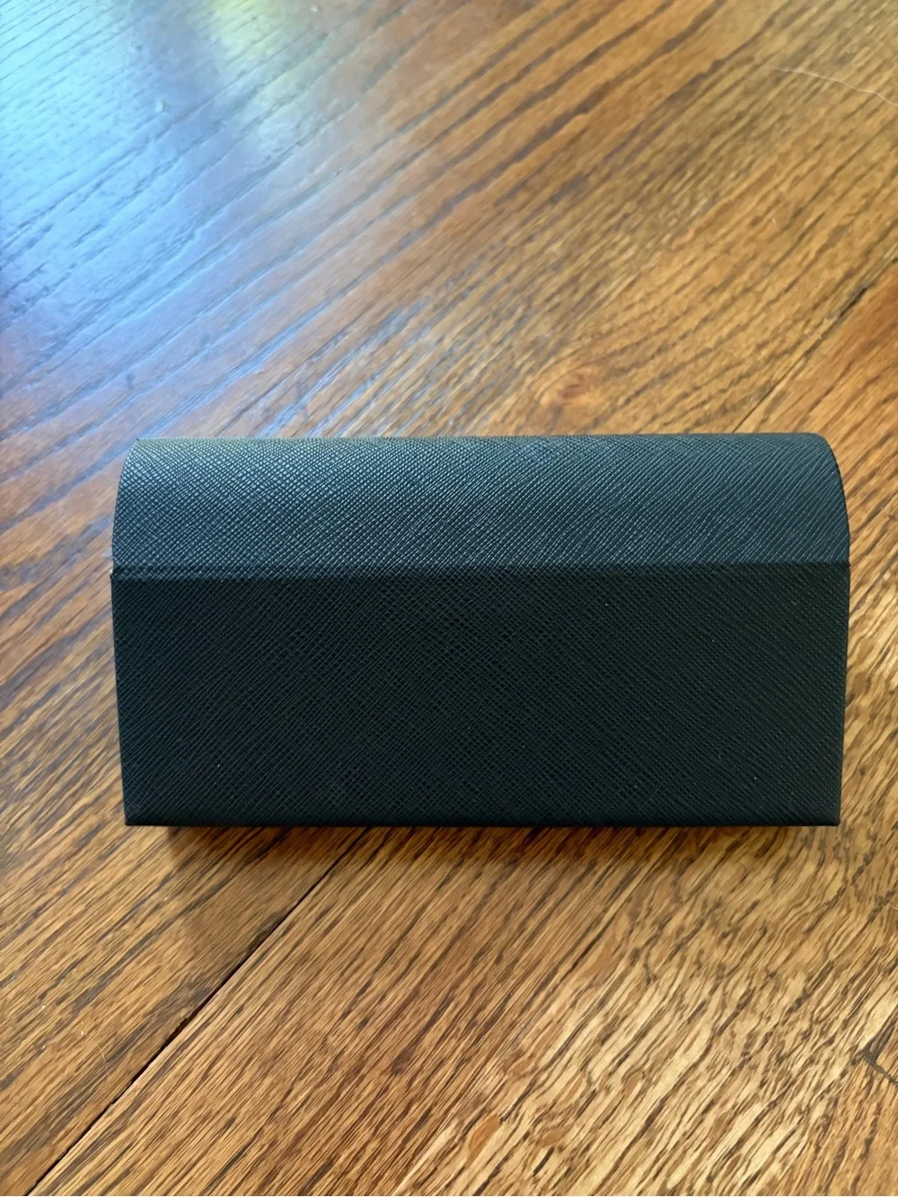 Prada Black Textured Sunglasses Case